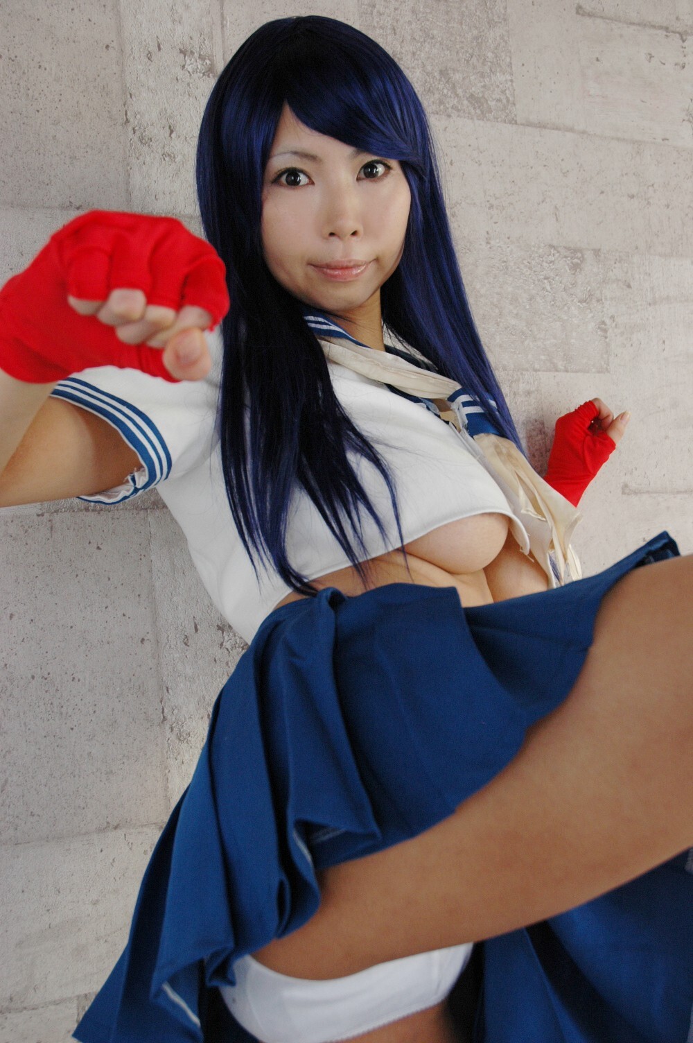 [Cosplay] Ikkitousen  Big Boobs Kanu Unchou PART 4